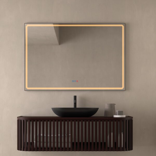 espejo led frontal fontenay