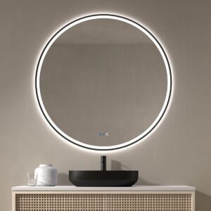 Espejo led redondo retroiluminado