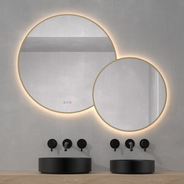Espejo led redondo Brasilia