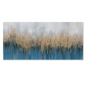 Cuadro Abstracto Moderno Blue Art 150x70