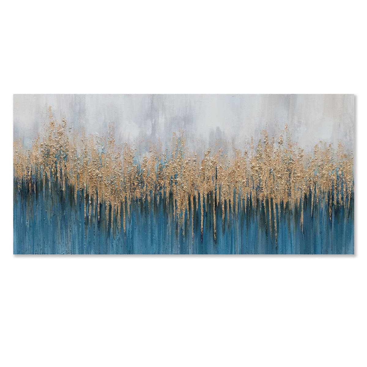 Cuadro Abstracto Moderno Blue Art 150x70