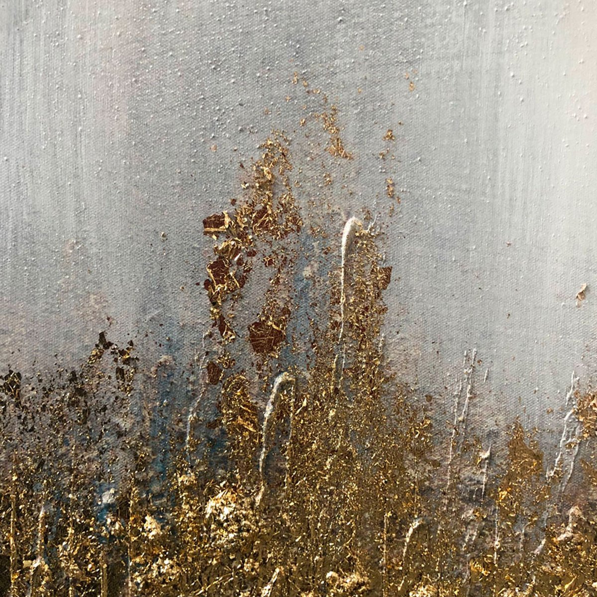 Cuadro Abstracto Moderno Blue Art 150x70 - Imagen 5