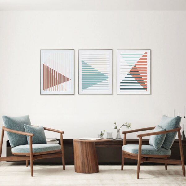 Cuadro Abstracto Decorativo Bauhaus 1 60×80