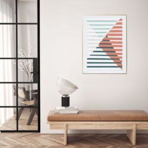 Cuadro Abstracto Geométrico Bauhaus 3 60×80