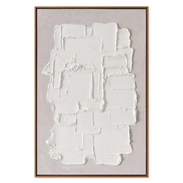 Cuadro Abstracto Grande Espátula 60×90