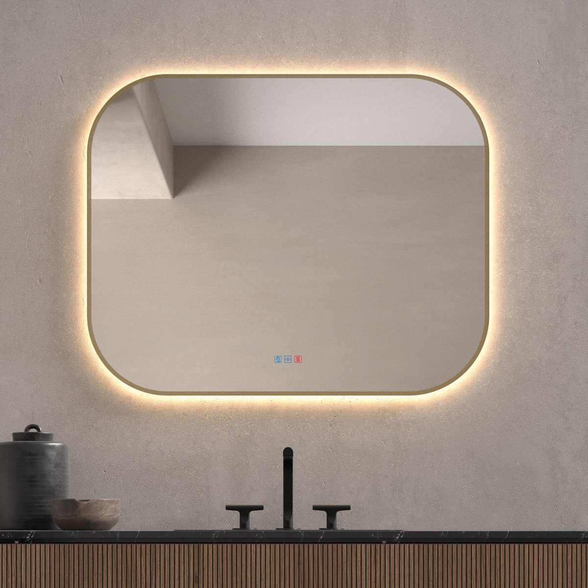 Espejo led Quito Golden Collection