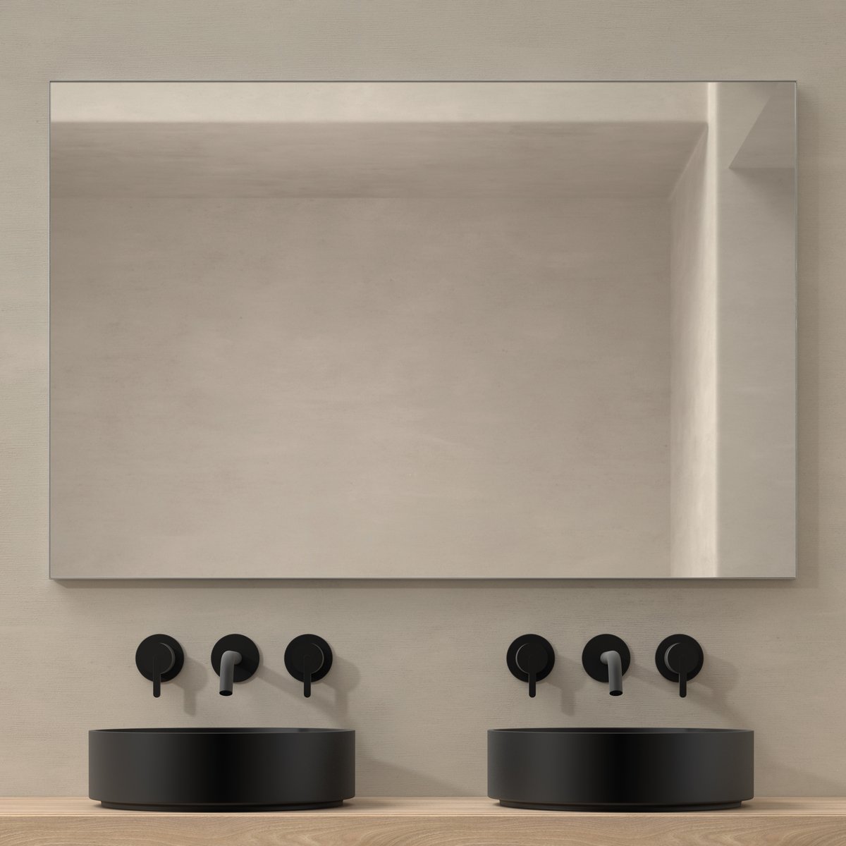 Espejo El Escorial Mate cepillado