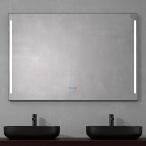 Espejo led Nancy Negro