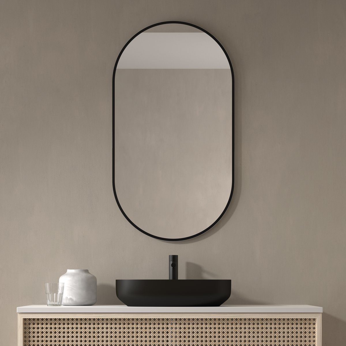 Espejo Graz Negro