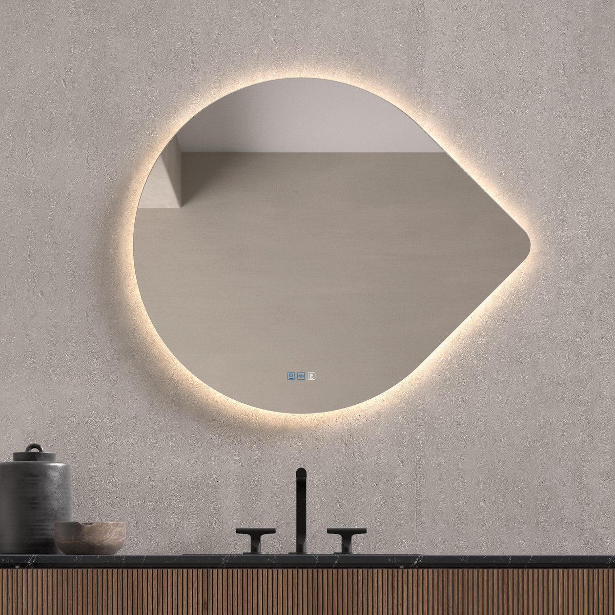 Espejo led Guadalupe Versatile