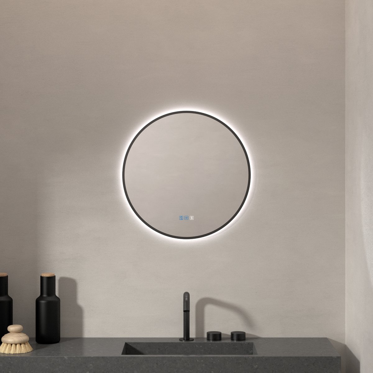 Espejo led Baeza Negro - Imagen 5