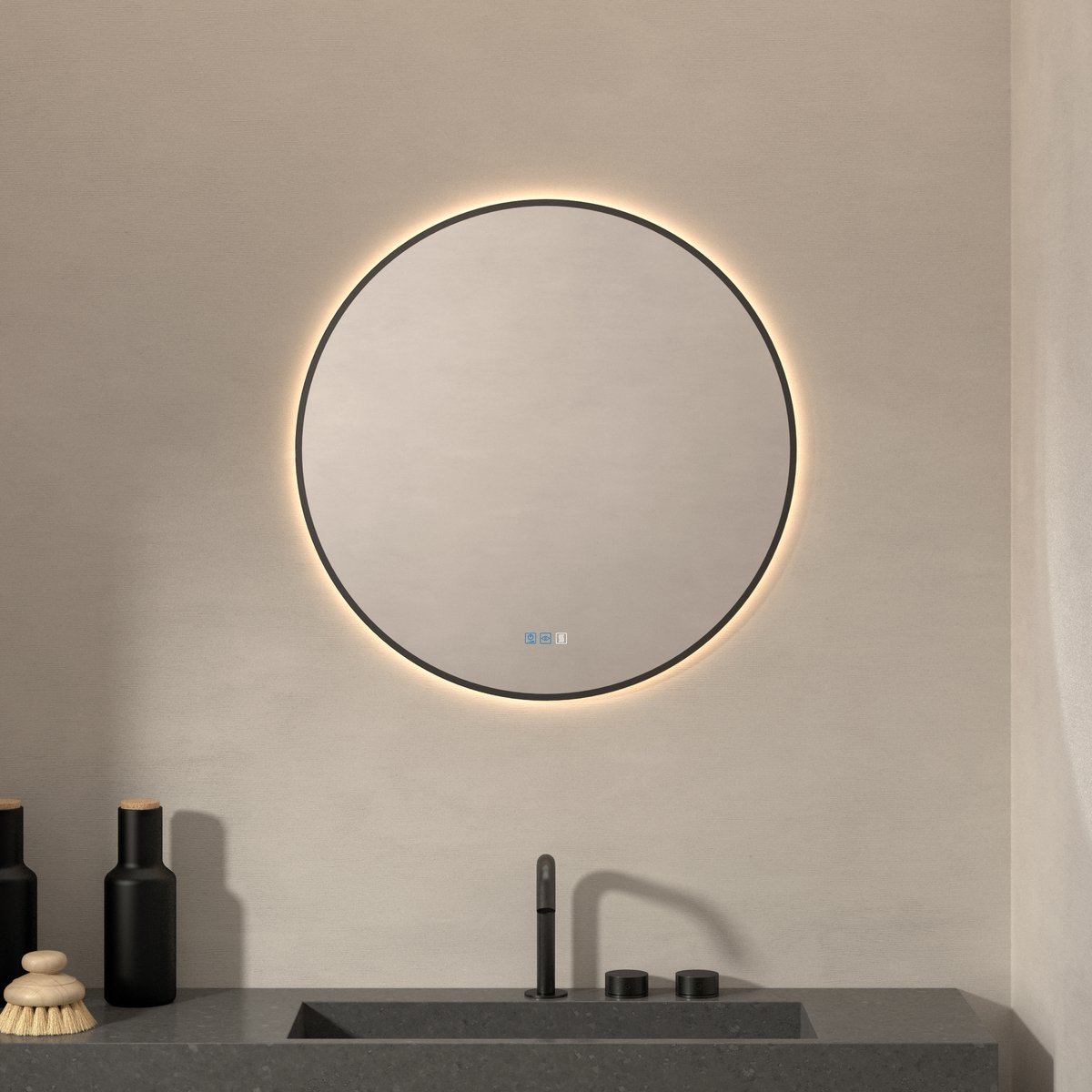 Espejo led Baeza Negro - Imagen 4