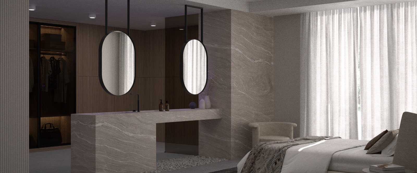 ¿A qué altura se pone el espejo del baño? Medidas recomendadas